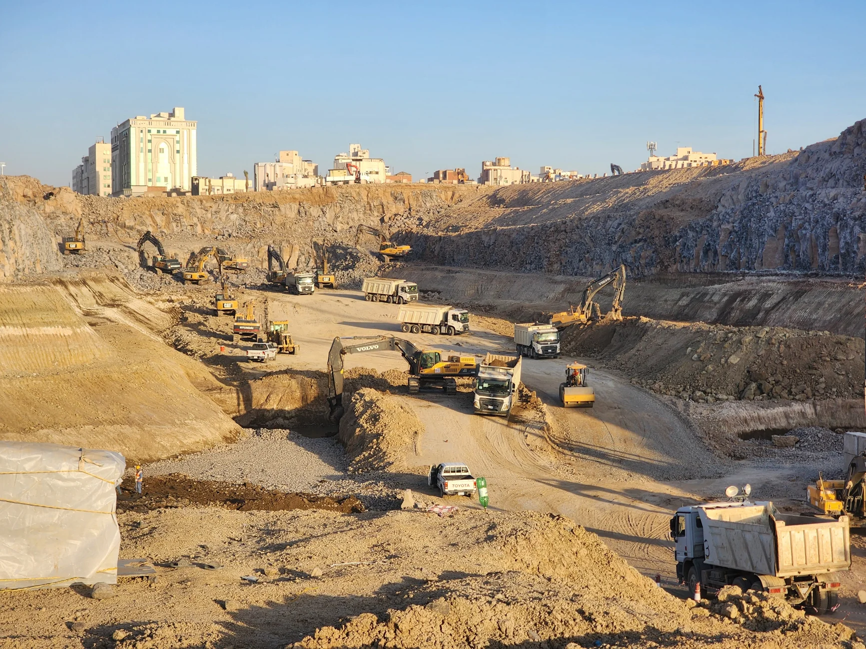 Rua Al Madinah infrastructure